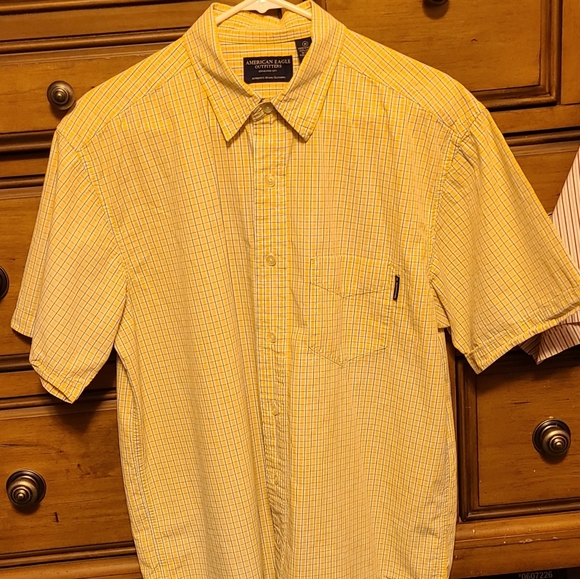 Men's American Eagle Outfitters Short sleeve butto - Picture 5 of 5